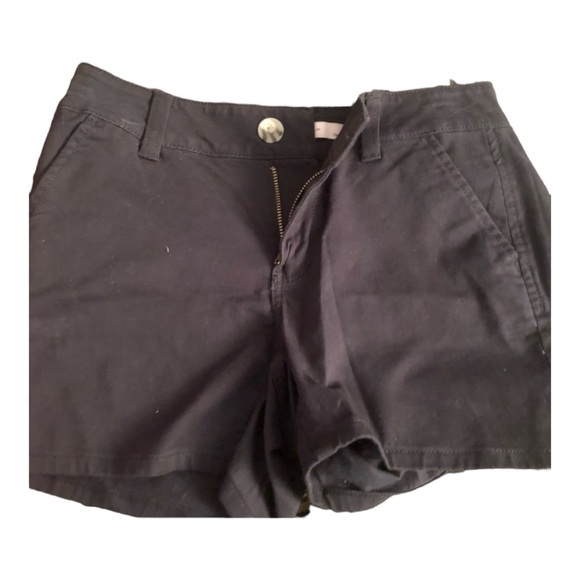 SO size 3 navy chino shorts with pockets very dark navy almost black NWT - Picture 1 of 10